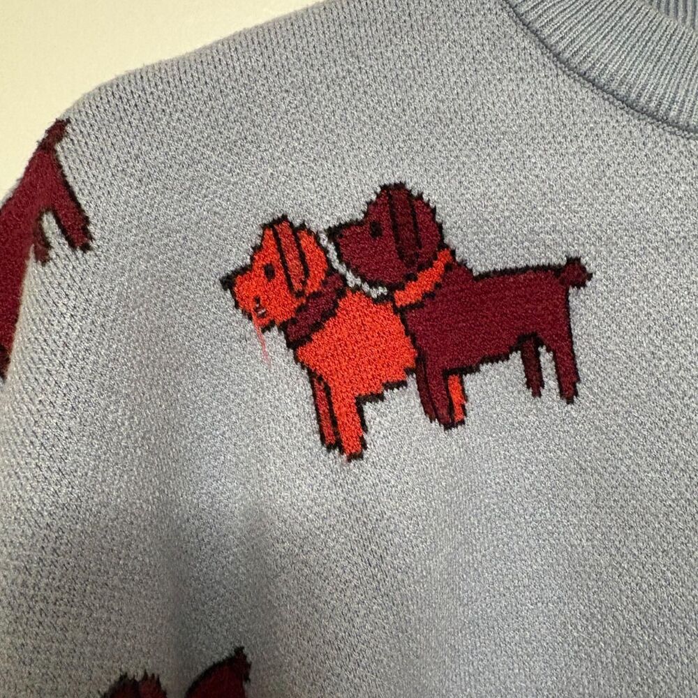 Dog Sweatshirt Find-me-now Women's Blue Large - Picture 5 of 5